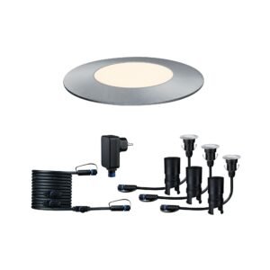 Plug & Shine įleidžiamų šviestuvų mini komplektas 3 x 2.5 W