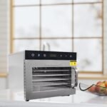 Vaisių džiovyklė Wartmann® WM-2206 DH nerūdijančio plieno, 6 padėklai - Image 2