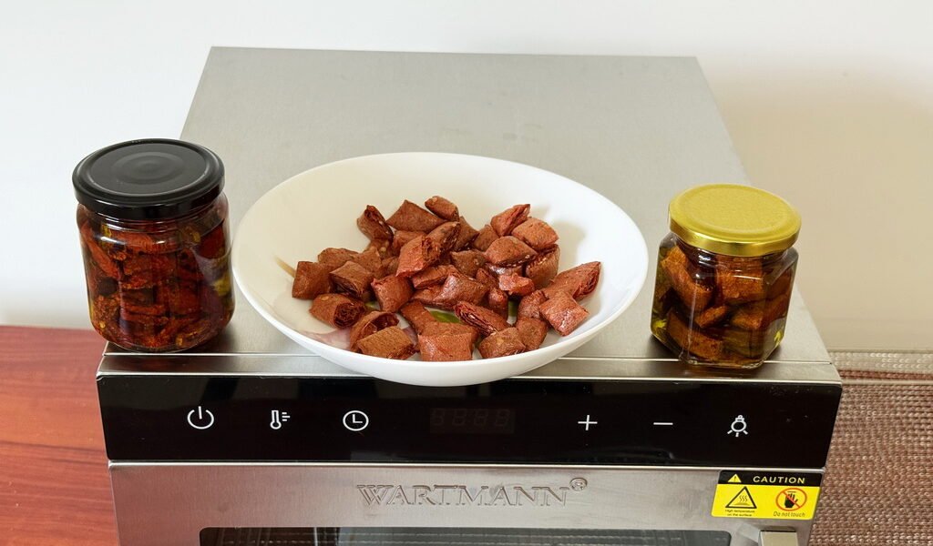 Pomidorų džiovinimas