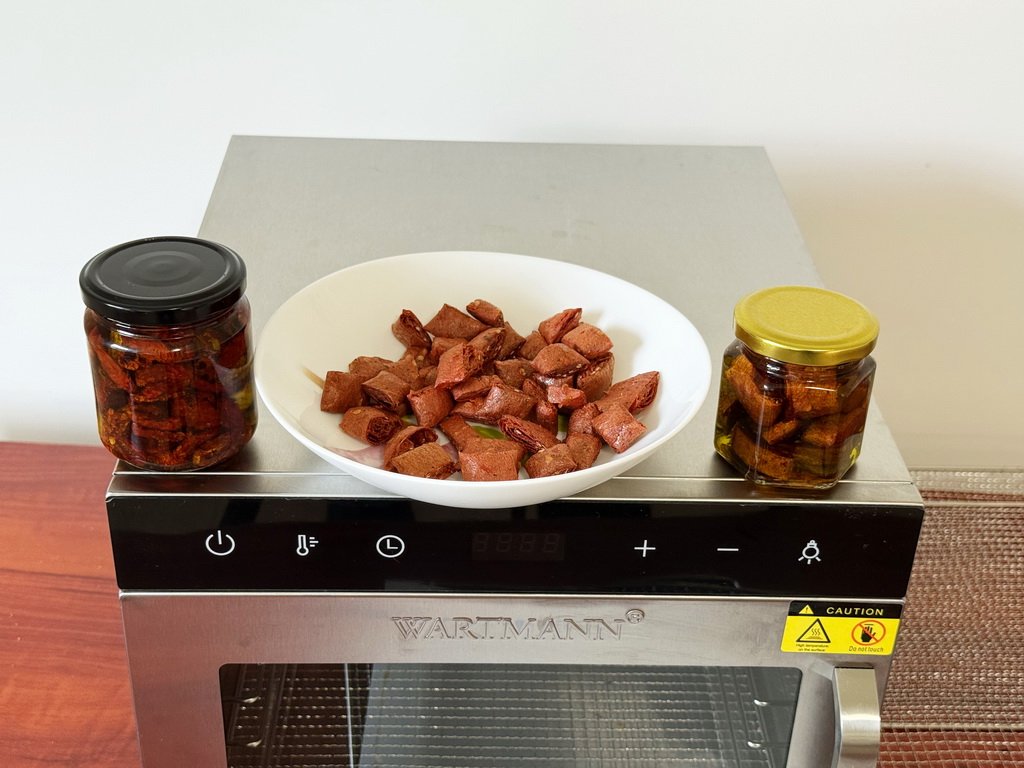 Pomidorų džiovinimas