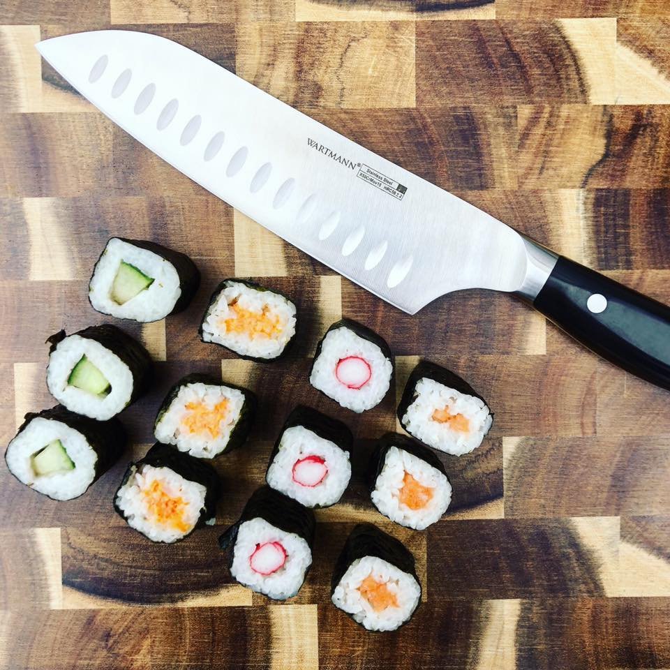 Wartmann Santoku peilis 18 cm Pro Series, 58 HRC - Image 2
