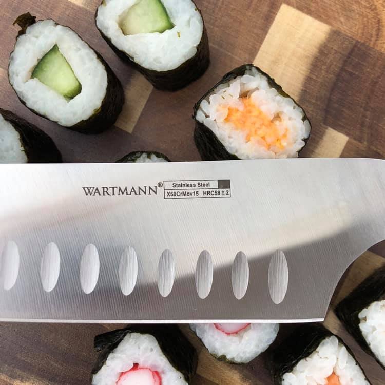 Wartmann Santoku peilis 18 cm Pro Series, 58 HRC - Image 3