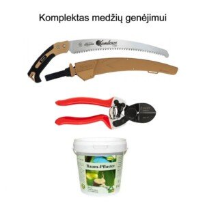 Komplektas medžių genėjimui profesionalams