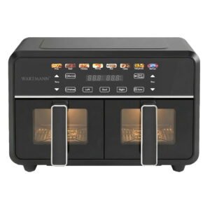 Dviejų krepšių karšto oro gruzdintuvė Wartmann® WM-2511 AF, 11L, keraminė
